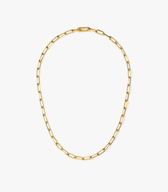 classic-paperclip-chain-necklace.jpeg Classic Paperclip Chain Necklace - Image 1