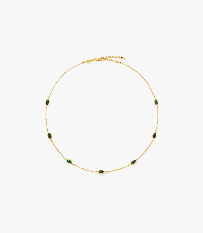 magma-gemstone-charm-choker.jpeg Magma Gemstone Charm Choker - Image 1